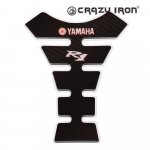 CRAZY IRON Наклейка на бак YAMAHA YZF-R1 red, текстура карбона