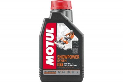 Motul SnowPower Synth 2T (1л) моторное масло для снегоходов