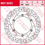 Тормозной диск для мотоциклов Lucas TRW  MST265EC