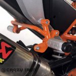 Crazy Iron 900513 Сабкейдж KTM Duke 690 Оранжевый