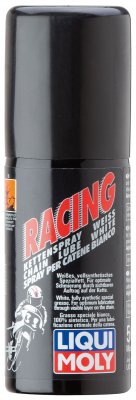 Белая цепная смазка LIQUI MOLY Racing Kettenspray weiss