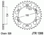 Звезда задняя JTR1308.45