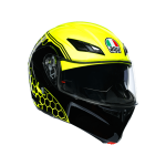 AGV Шлем COMPACT ST DETROID YELLOW FLUO/BLACK