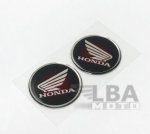 LBA Наклейка логотип Honda 3D диаметром 62мм