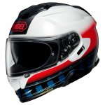 Шлем SHOEI GT-Air 2 TESSERACT черно-красно-белый