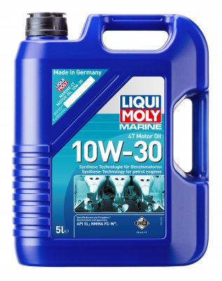 Моторное масло Liqui Moly Marine 4T Motor Oil 10W-30 (HC-синтетическое) 5л
