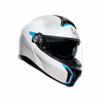 AGV Шлем TOURMODULAR FREQUENCY LIGHT GREY/BLUE