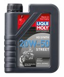 Моторное масло Liqui Moly Motorbike 4T HD Synth 20W-50 Street (Синтетическое) 1л