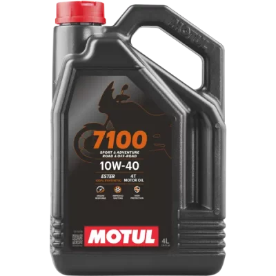 Motul 7100 4T 10W40 (4л) моторное масло для мотоциклов