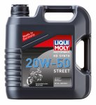 Моторное масло Liqui Moly Motorbike 4T HD Synth 20W-50 Street (Синтетическое) 4л