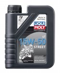 Моторное масло Liqui Moly Motorbike 4T Street 15W-50 (HC-синтетическое) 1л