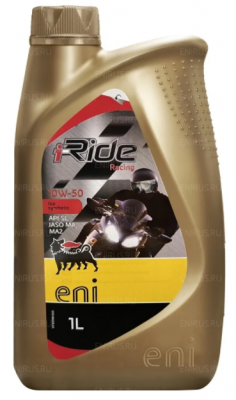 Eni i-Ride Racing 10W50 4T масло моторное синтетическое 1л.