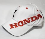 Бейсболка Honda белая