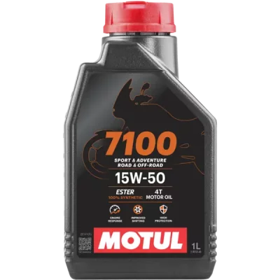 Motul 7100 4T 15W50 (1л) моторное масло для мотоциклов