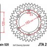 Звезда ведомая алюминиевая/стальная JTX210.49GR