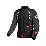 Macna Куртка женская ULTIMAX ткань черная с красными полосками