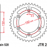 Звезда ведомая алюминиевая/стальная JTX251.49GR (цвет серый)