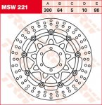 Тормозной диск для мотоциклов Lucas TRW MSW221