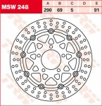 Тормозной диск для мотоциклов Lucas TRW MSW248