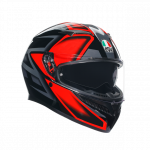 AGV Шлем K-3 E2206 Compound Black/Red