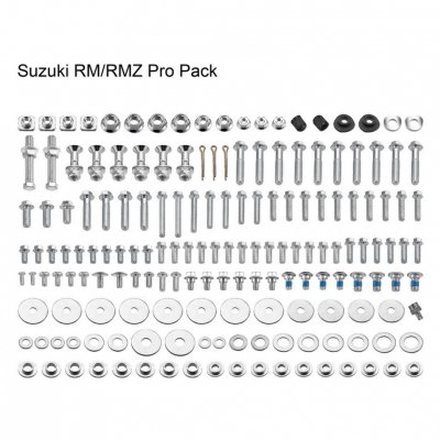 Accel Комплект крепежа Suzuki RM/RMZ 125-450 01-23