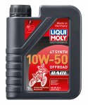Моторное масло Liqui Moly Motorbike 4T Synth 10W-50 Offroad Race (Cинтетическое) 1л