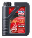 Моторное масло Liqui Moly Motorbike 4T Synth 5W-40 Offroad Race (Cинтетическое) 1л
