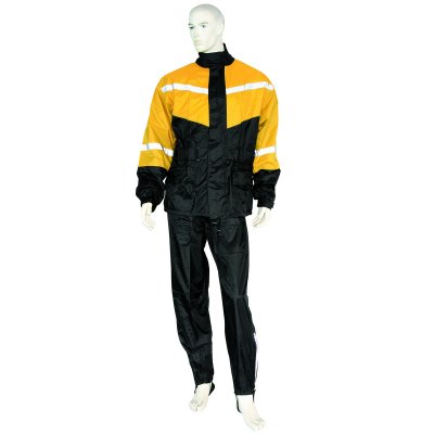 Дождевик Proud To Ride A-034 куртка + брюки черно-желтый