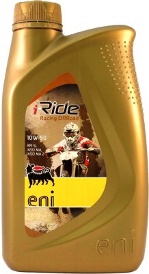 Eni i-Ride Racing OFFRoad 10w50 масло моторное синтетическое (1л)