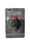 Тормозные колодки Godzilla FA067 карбон-кевлар