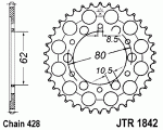 Звезда задняя JTR1842.45