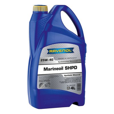 Моторное масло Ravenol Marineoil SHPD SAE 25W-40 synthetic (4л)