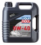 Моторное масло Liqui Moly Snowmobil Motoroil 0W-40 (синтетическое) для снегоходов 4л