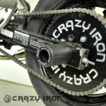 Crazy Iron 1710214 Пеги в ось заднего колеса Honda GROM MSX125 13-16