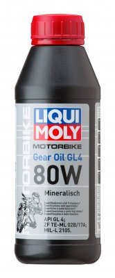 Трансмиссионное масло Liqui Moly Motorbike Gear Oil 80W (Минеральное) 0,5л